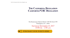 Desktop Screenshot of californiacbcdelegation.com